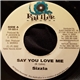 Sizzla / Gabriel - Say You Love Me / Rollin' By